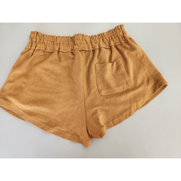 NWT Daily Practice by Anthropologie Pull-On Sweat Shorts Size XS Golden Sun - Picture 6 of 11